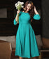 Three Quarter Dress Skater Dress